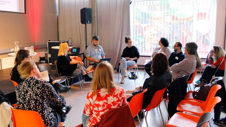 Diskussionsrunde in Berlin zum digitalen Wandel in der Kultur
