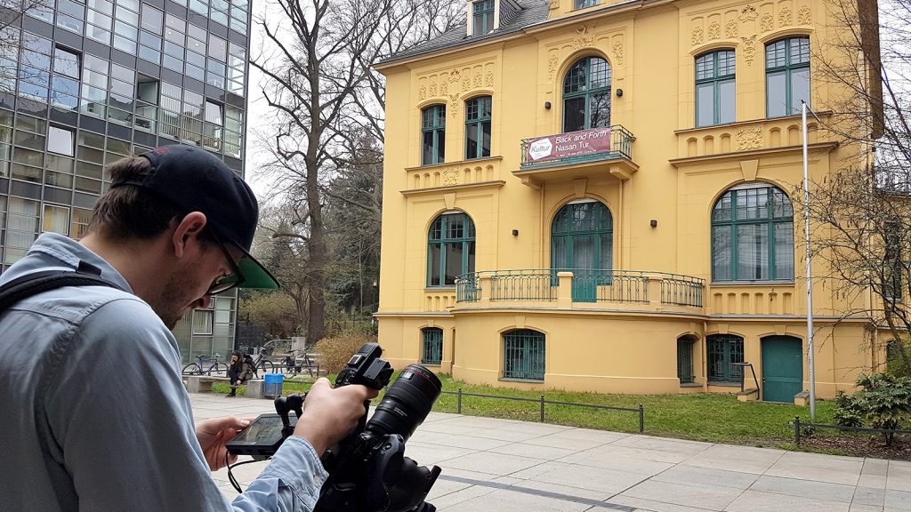 Video-Dreh für das Kulturamt Steglitz-Zehlendorf