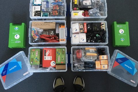 Programmierangebote mit der Hacking-Box