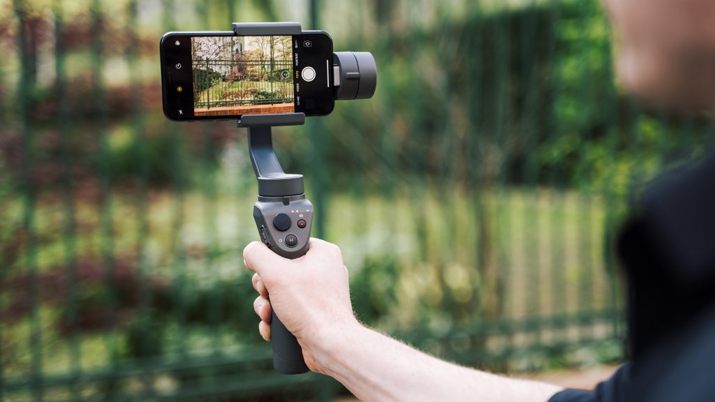 Stabilisierung für das Filmen mit dem Smartphone über ein Gimbal