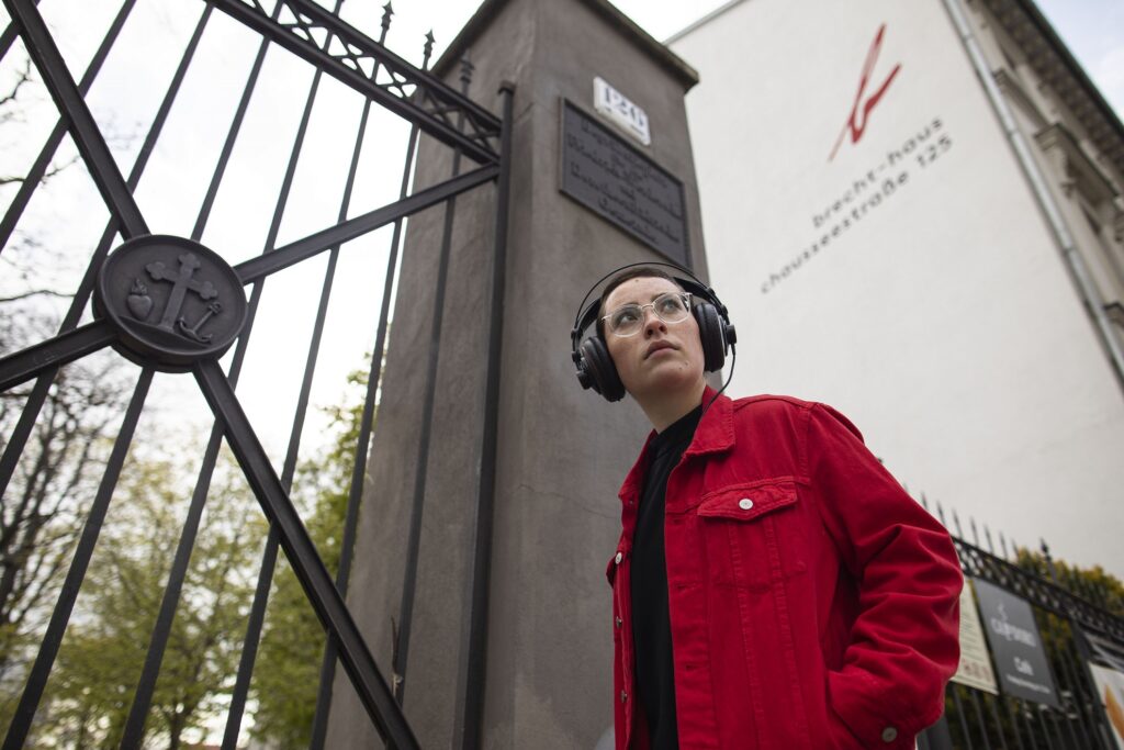 Audiowalks: Fallbeispiel Brecht Stirbt, eine Kooperation des Berliner Ensembles und Raum+Zeit